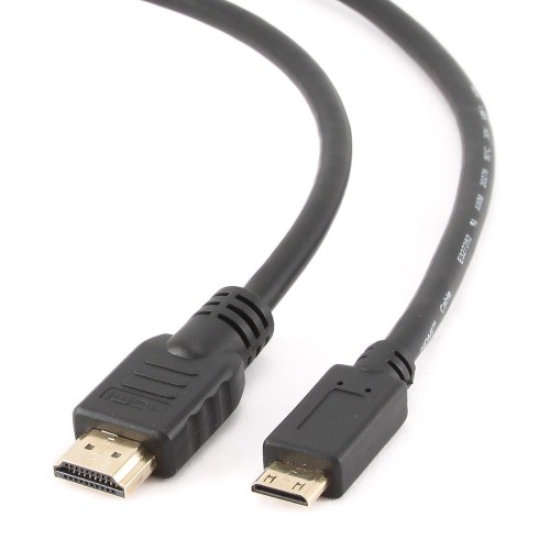 Gembird CC-HDMI4C-6 HDMI cable 1.8 m HDMI Type A (Standard) HDMI Type C (Mini) Black Gembird CC-HDMI4C-6 HDMI cable 1.8 m HDMI Type A (Standard) HDMI Type C (Mini) Black