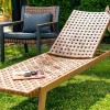Garden lounger TEXAS brown Garden lounger TEXAS brown