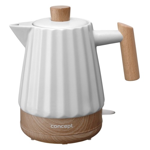 Concept RK0090 Ceramic electric kettle 1.5 l White Concept RK0090 Ceramic electric kettle 1.5 l White