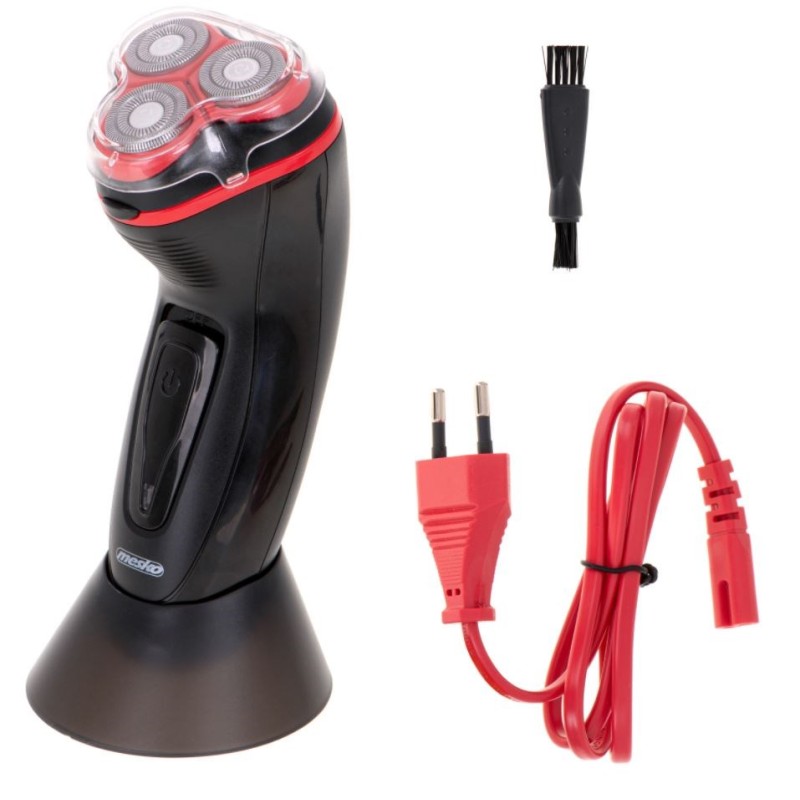 Mesko MS 2926 men's shaver Rotation shaver Trimmer Black,Red Mesko MS 2926 men's shaver Rotation shaver Trimmer Black,Red