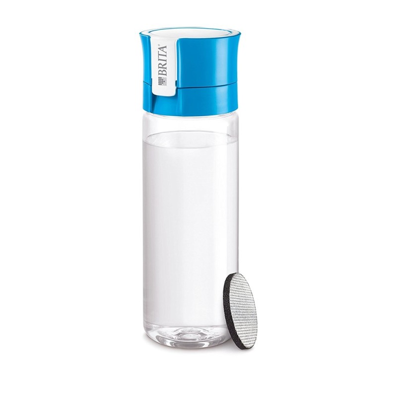 Filter Bottle Brita Fill&Go + 4 pc(s) filter cartridges (0,6l; blue)