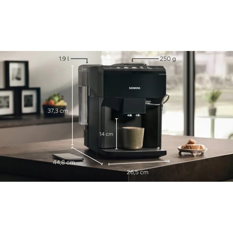 Siemens EQ.500 TP511R09 coffee maker Fully-auto Espresso machine 1.9 L Siemens EQ.500 TP511R09 coffee maker Fully-auto Espresso machine 1.9 L