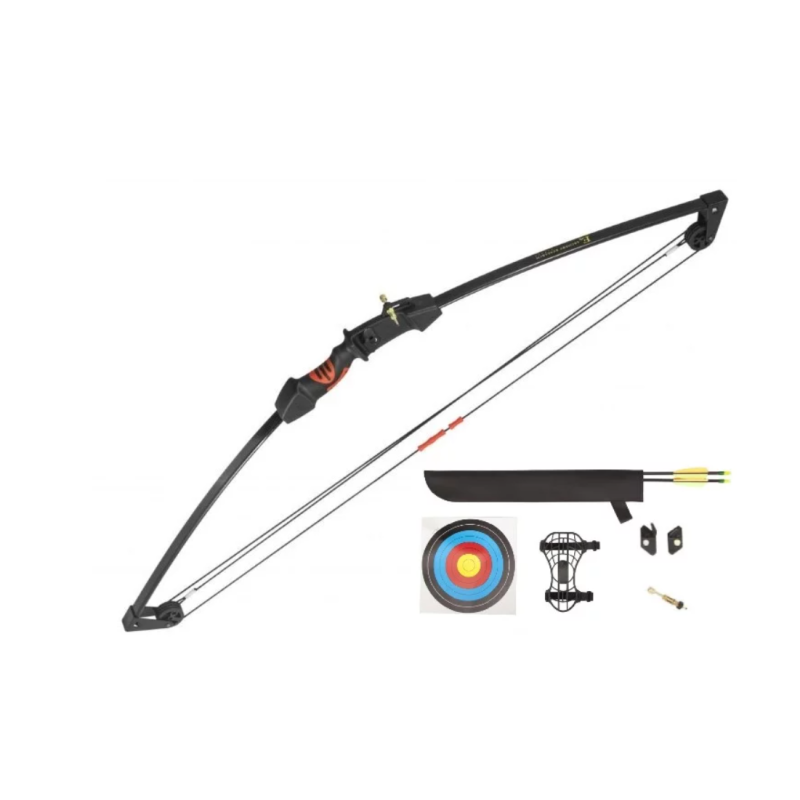 Poe Lang EK Chameleon Black 10-15 LBS Compound Bow (Co-017B)