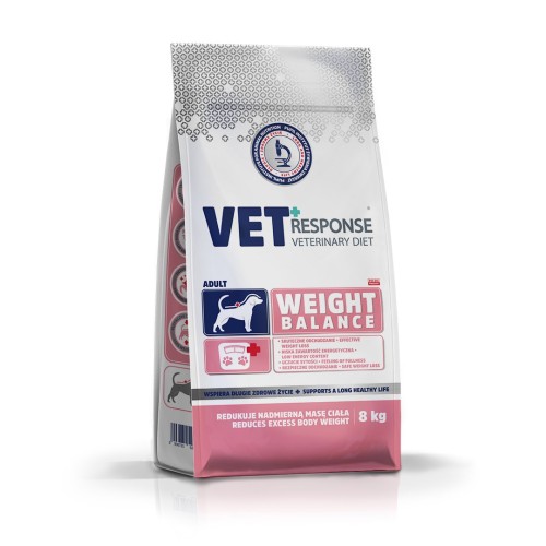 VET RESPONSE Weight balance - dry dog food - 8kg VET RESPONSE Weight balance - dry dog food - 8kg