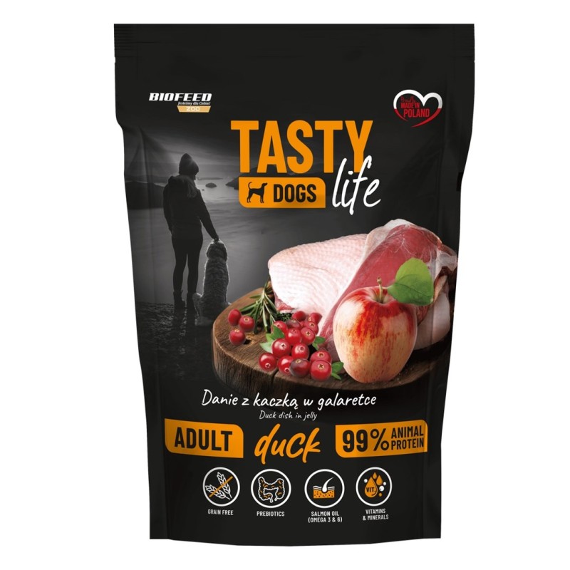 BIOFEED Tasty Dogs Life Duck - wet dog food - 150g BIOFEED Tasty Dogs Life Duck - wet dog food - 150g