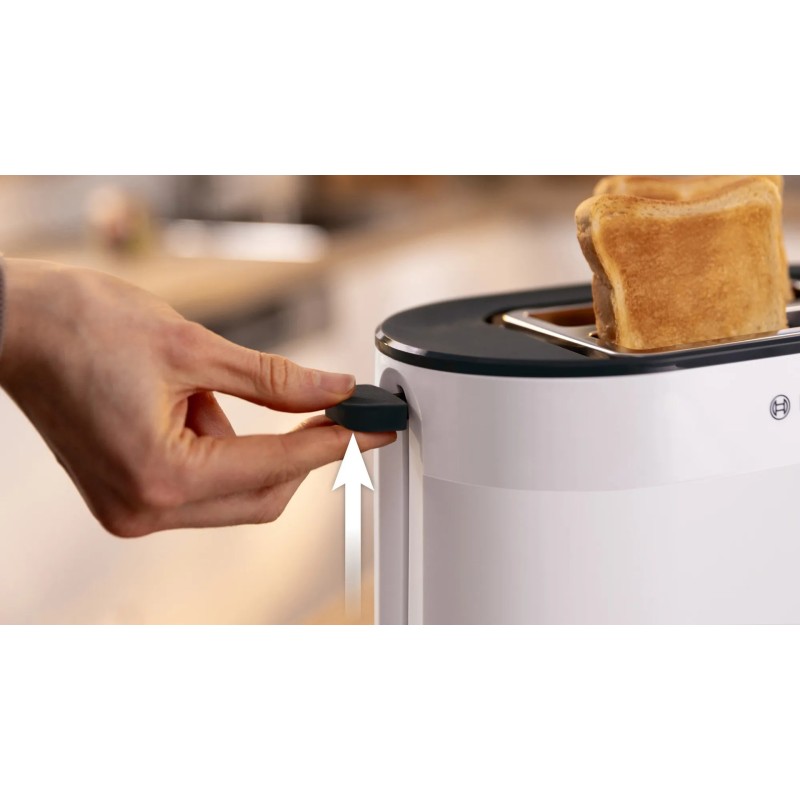 Bosch TAT2M121 toaster 6 2 slice(s) 950 W White Bosch TAT2M121 toaster 6 2 slice(s) 950 W White
