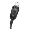 Baseus Unbreakable USB A to iP cable 1 m 5V-2.4A Black