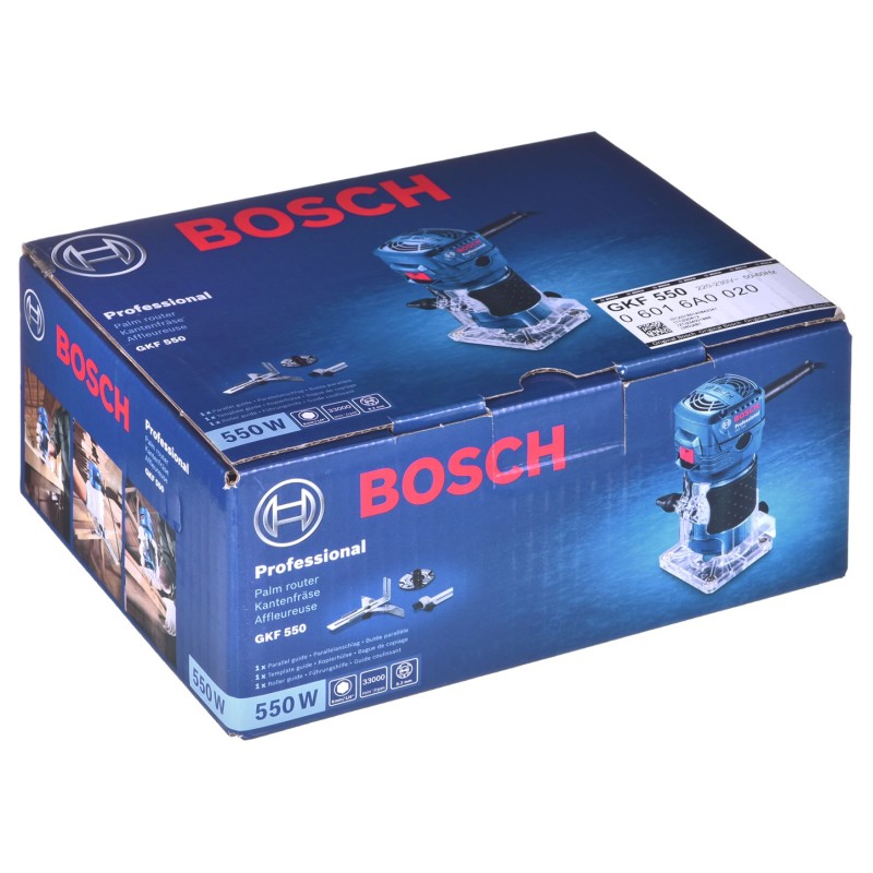EDGE MILLING MACHINE BOSCH GKF 550 PROFESSIONAL 550W EDGE MILLING MACHINE BOSCH GKF 550 PROFESSIONAL 550W
