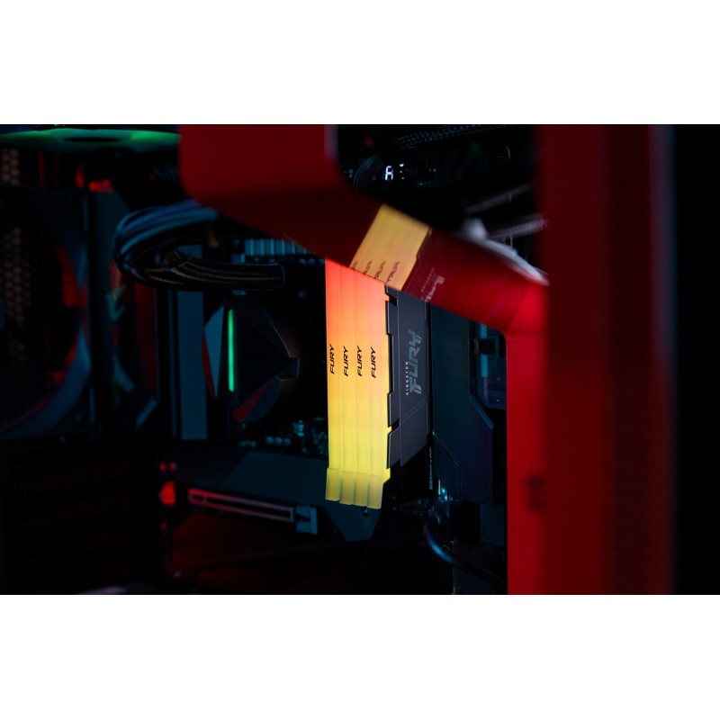 Kingston Technology FURY 16GB 4000MT/s DDR4 CL19 DIMM (Kit of 2) Renegade RGB
