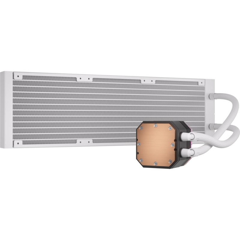 Corsair CW-9060073-WW computer cooling system Processor All-in-one liquid cooler 12 cm White 1 pc(s) Corsair CW-9060073-WW computer cooling system Processor All-in-one liquid cooler 12 cm White 1 pc(s)