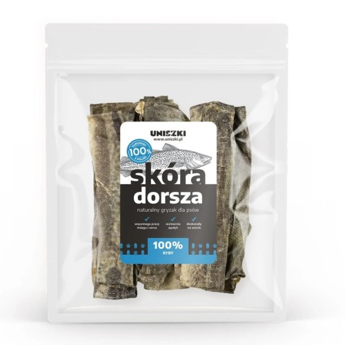 UNISZKI Cod Skin - Dog Treat - 100g UNISZKI Cod Skin - Dog Treat - 100g