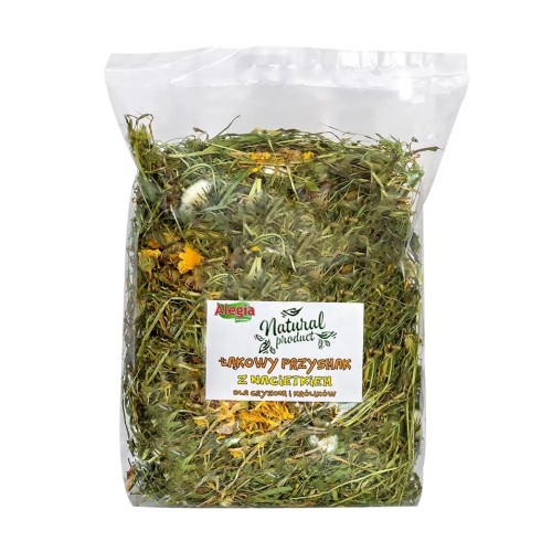ALEGIA Meadow treat with Marigold - treat for rodents and rabbits - 160g ALEGIA Meadow treat with Marigold - treat for rodents and rabbits - 160g