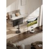Gembird TVS-86TR-01-W TV floor stand, 37