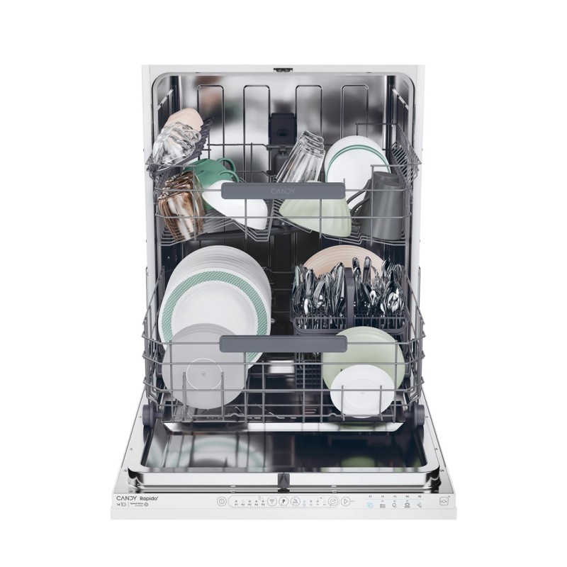 Candy RapidÓ CS 4E7L0W Fully built-in 14 place settings E Candy RapidÓ CS 4E7L0W Fully built-in 14 place settings E