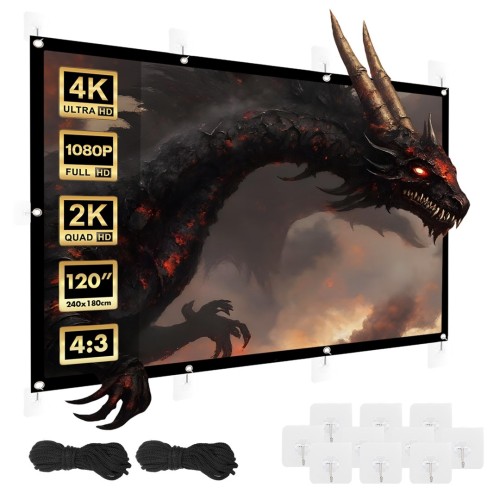 Maclean projection screen, 120 Maclean projection screen, 120