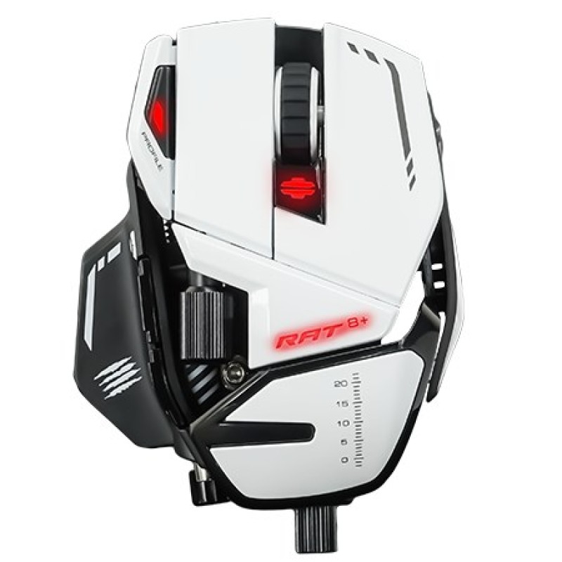 Mysz Mad Catz R.A.T. 8+ WHITE Mysz Mad Catz R.A.T. 8+ WHITE