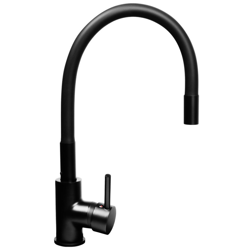 Black sink set with flexi faucet - MAIDSINKS BALI sink (62x44) 1B1D black + Flessi Black Edition faucet Black sink set with flexi faucet - MAIDSINKS BALI sink (62x44) 1B1D black + Flessi Black Edition faucet