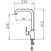 PYRAMIS SILVIO mixer tap vanilla PYRAMIS SILVIO mixer tap vanilla