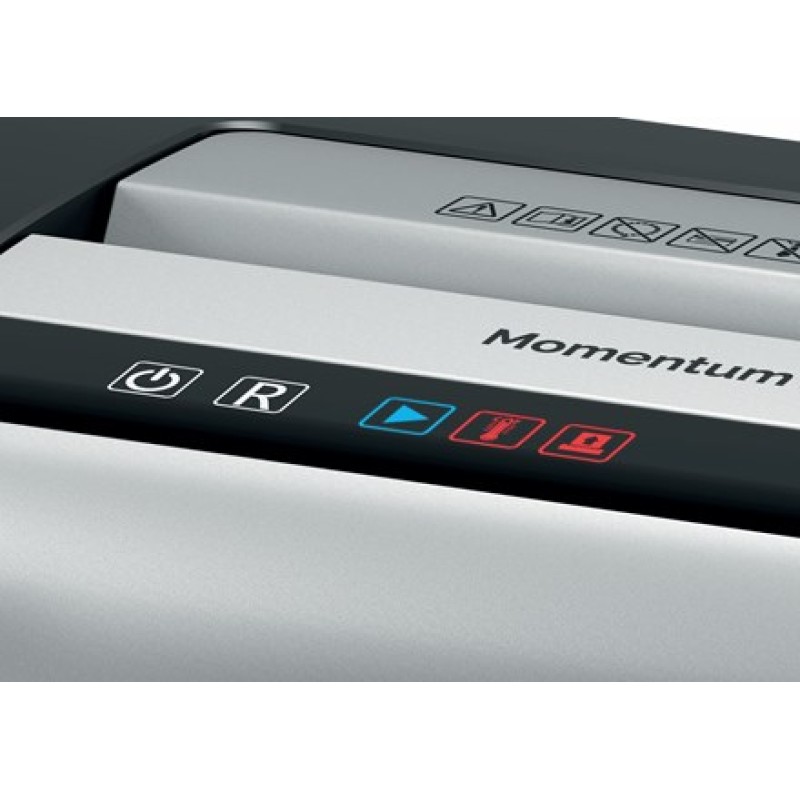Rexel Momentum X410-SL paper shredder Cross shredding Black, Grey Rexel Momentum X410-SL paper shredder Cross shredding Black, Grey