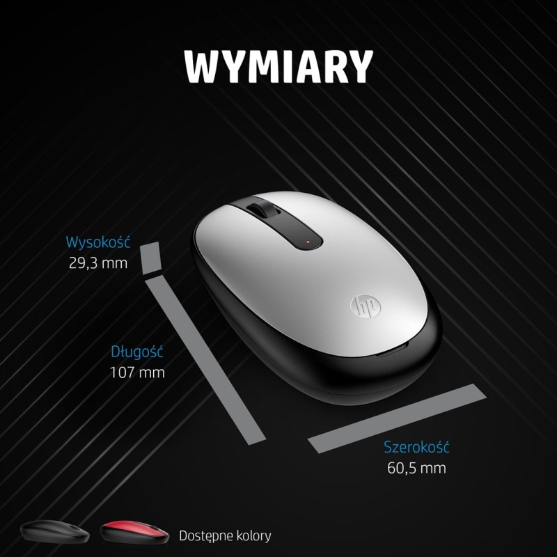 HP 240 Pike Silver Bluetooth Mouse HP 240 Pike Silver Bluetooth Mouse