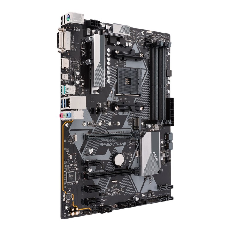 ASUS PRIME B450-PLUS AMD B450 Socket AM4 ATX ASUS PRIME B450-PLUS AMD B450 Socket AM4 ATX