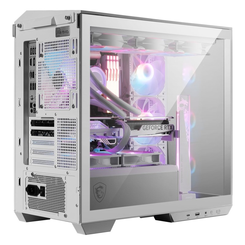 MSI MAG PANO M100R PZ Micro Tower White MSI MAG PANO M100R PZ Micro Tower White