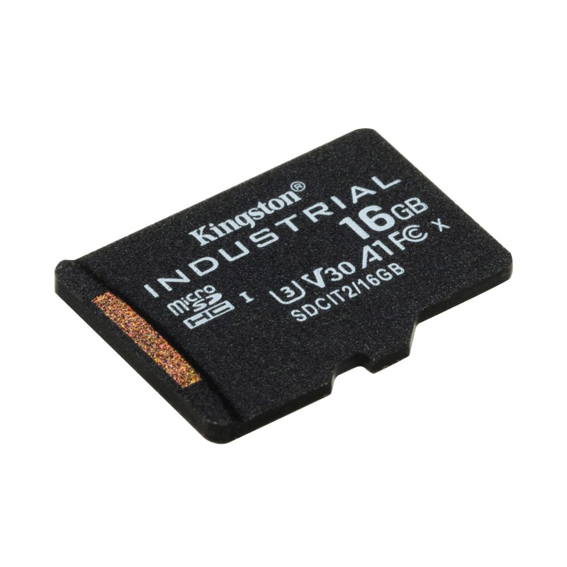 Kingston Technology Industrial 16 GB MicroSDHC UHS-I Class 10