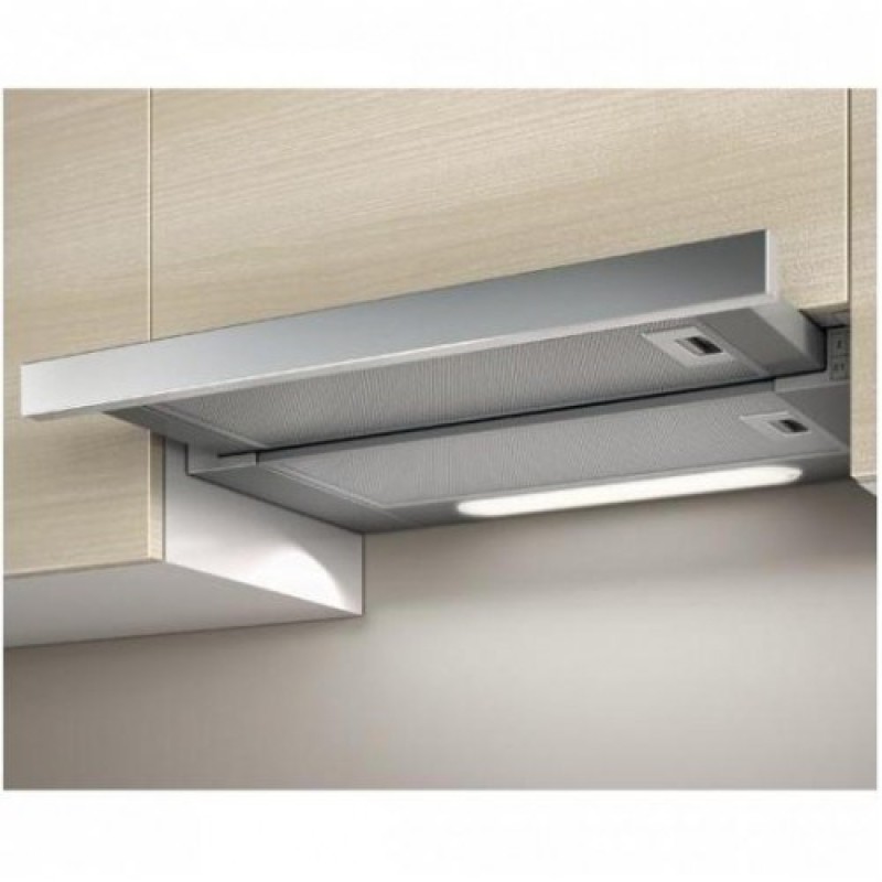 Elica Elite 14 STD GRIX A/90 Semi built-in (pull out) Stainless steel 350 m³/h