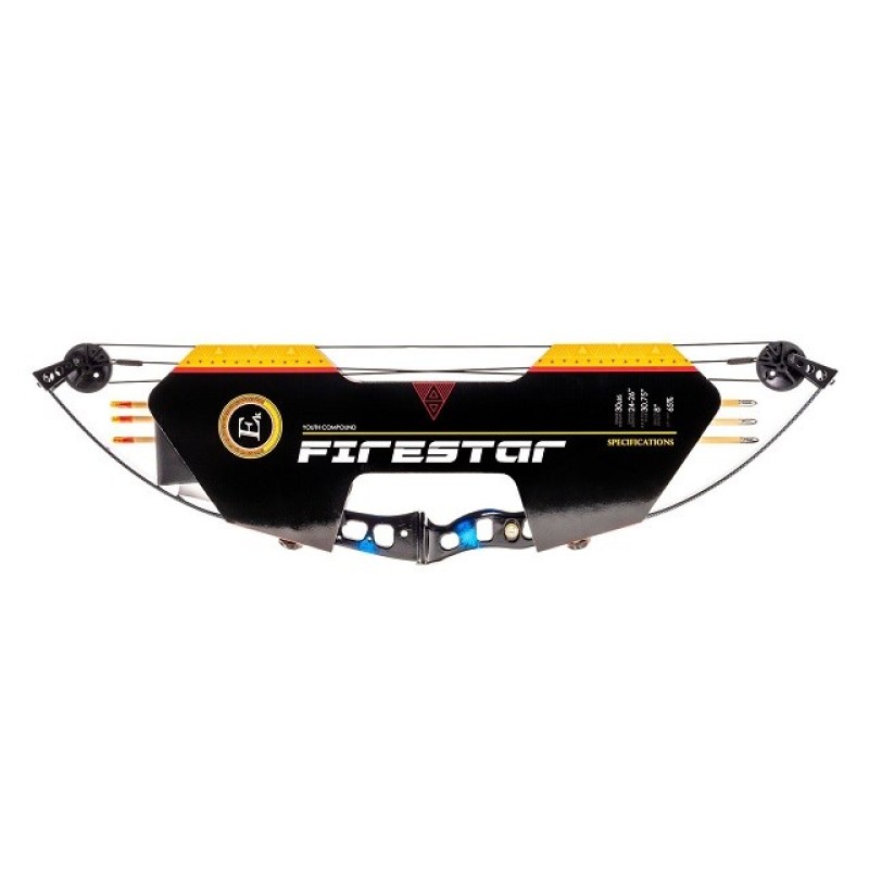 Poe Lang EK Firestar 25 LBS Carbon Blue Compound Bow Poe Lang EK Firestar 25 LBS Carbon Blue Compound Bow
