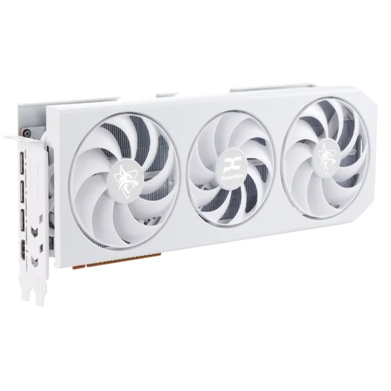 PowerColor Hellhound Radeon RX 9070 XT Spectral White AMD 16 GB GDDR6