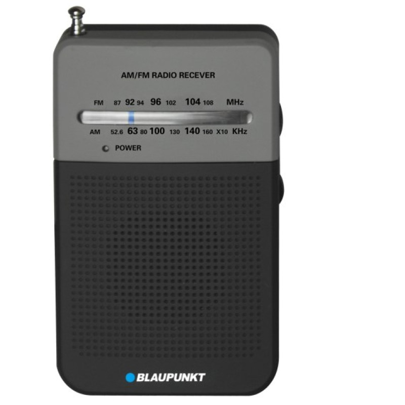 Blaupunkt PR3BK radio Portable Black Blaupunkt PR3BK radio Portable Black