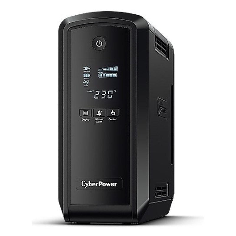 CyberPower CP900EPFCLCD uninterruptible power supply (UPS) Standby (Offline) 0.9 kVA 540 W 6 AC outlet(s) CyberPower CP900EPFCLCD uninterruptible power supply (UPS) Standby (Offline) 0.9 kVA 540 W 6 AC outlet(s)