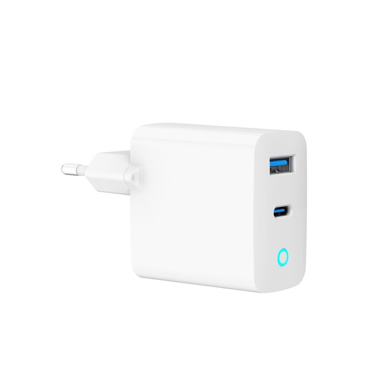 Gembird TA-UC-PDQC45L-W-01 mobile device charger Universal White AC Fast charging Indoor Gembird TA-UC-PDQC45L-W-01 mobile device charger Universal White AC Fast charging Indoor