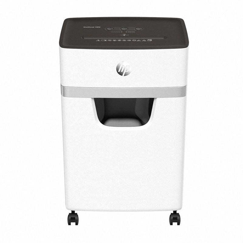 HP ONESHRED 10MC shredder, micro cut, P-5, 10 card, 20l, light grey HP ONESHRED 10MC shredder, micro cut, P-5, 10 card, 20l, light grey