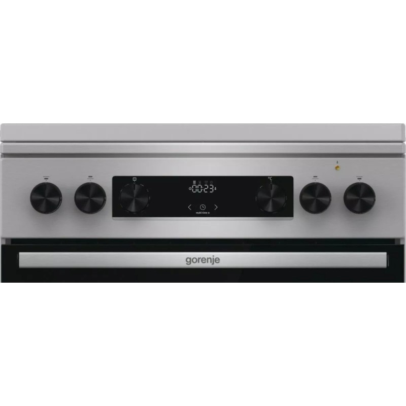 Gorenje GKS6C71XF Freestanding cooker with oven Silver Gorenje GKS6C71XF Freestanding cooker with oven Silver