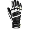REUSCH MASTER PRO GLOVES SIZE 8.5 black, white and yellow