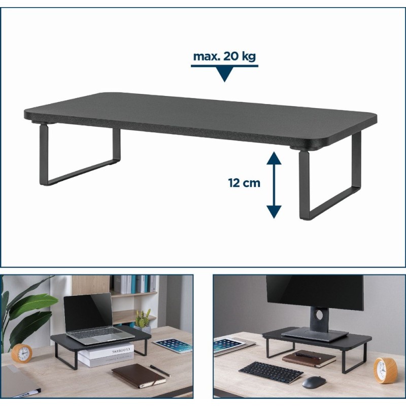 Gembird MS-TABLE-03 monitor mount / stand Desk Black Gembird MS-TABLE-03 monitor mount / stand Desk Black