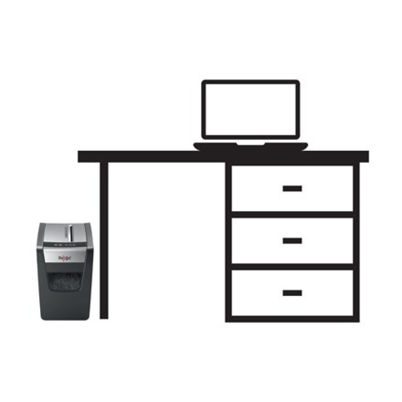 Rexel Momentum X312-SL paper shredder Particle-cut shredding Black, Grey Rexel Momentum X312-SL paper shredder Particle-cut shredding Black, Grey