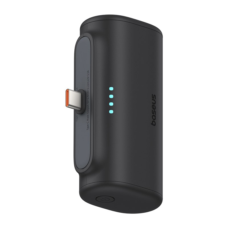 Baseus Compact P10068306113-00 Lithium-ion power bank 5000 mAh Black Baseus Compact P10068306113-00 Lithium-ion power bank 5000 mAh Black
