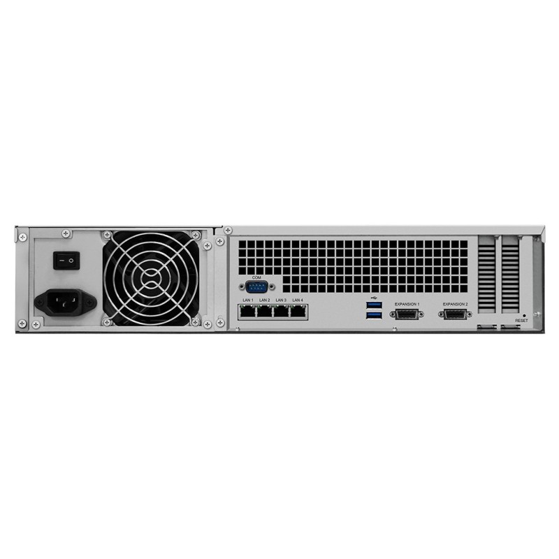 Synology RackStation RS3618xs NAS Rack (2U) Intel® Xeon® D D-1521 8 GB DDR4 DiskStation Manager Black Synology RackStation RS3618xs NAS Rack (2U) Intel® Xeon® D D-1521 8 GB DDR4 DiskStation Manager Black