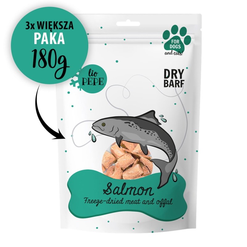 PAKA ZWIERZAKA Lio Pepe Salmon XL - dog treat - 180g
