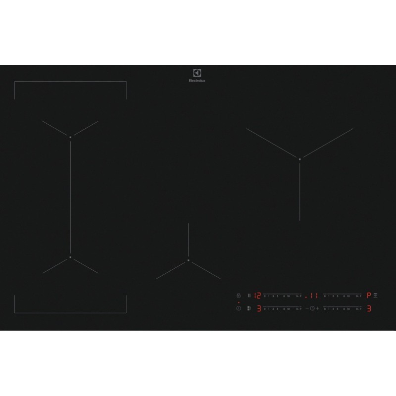 Electrolux EIV83443CT Black Built-in 78 cm Zone induction hob 4 zone(s) Electrolux EIV83443CT Black Built-in 78 cm Zone induction hob 4 zone(s)