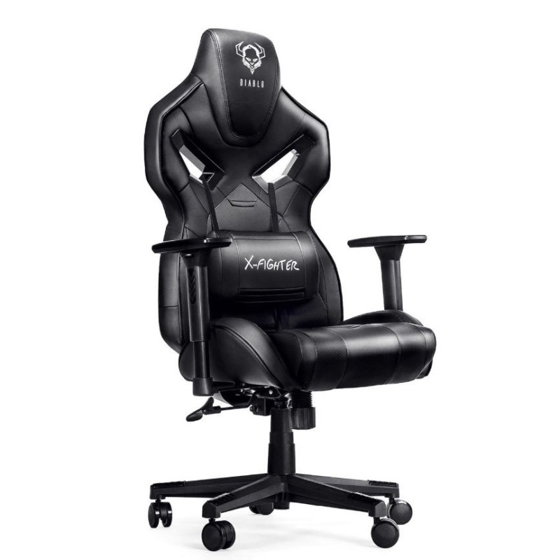 Diablo X-FIGHTER gaming chair black and black Diablo X-FIGHTER gaming chair black and black