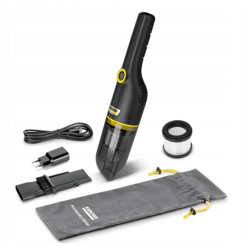 Kärcher CVH CVH Anniversary Edition Plus Portable Vacuum Cleaner Black, Yellow Without Bag Kärcher CVH CVH Anniversary Edition Plus Portable Vacuum Cleaner Black, Yellow Without Bag