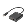 LANBERG USB-C ADAPTER 3.1 (M) -> HDMI (F) 15CM