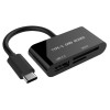 Gembird UHB-CR3-02 card reader USB 3.2 Gen 1 (3.1 Gen 1) Type-C Black