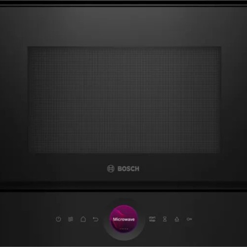 Bosch Serie 8 BFL7221B1 microwave Built-in Solo microwave 21 L 900 W Black Bosch Serie 8 BFL7221B1 microwave Built-in Solo microwave 21 L 900 W Black