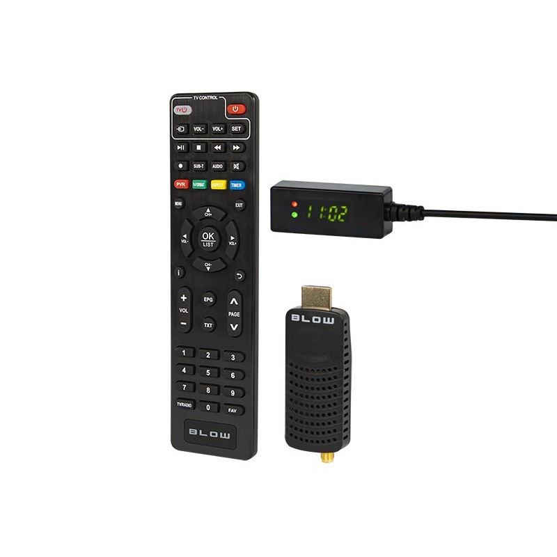 Tuner DVB-T2 BLOW 7000FHD MINI H.265 Tuner DVB-T2 BLOW 7000FHD MINI H.265