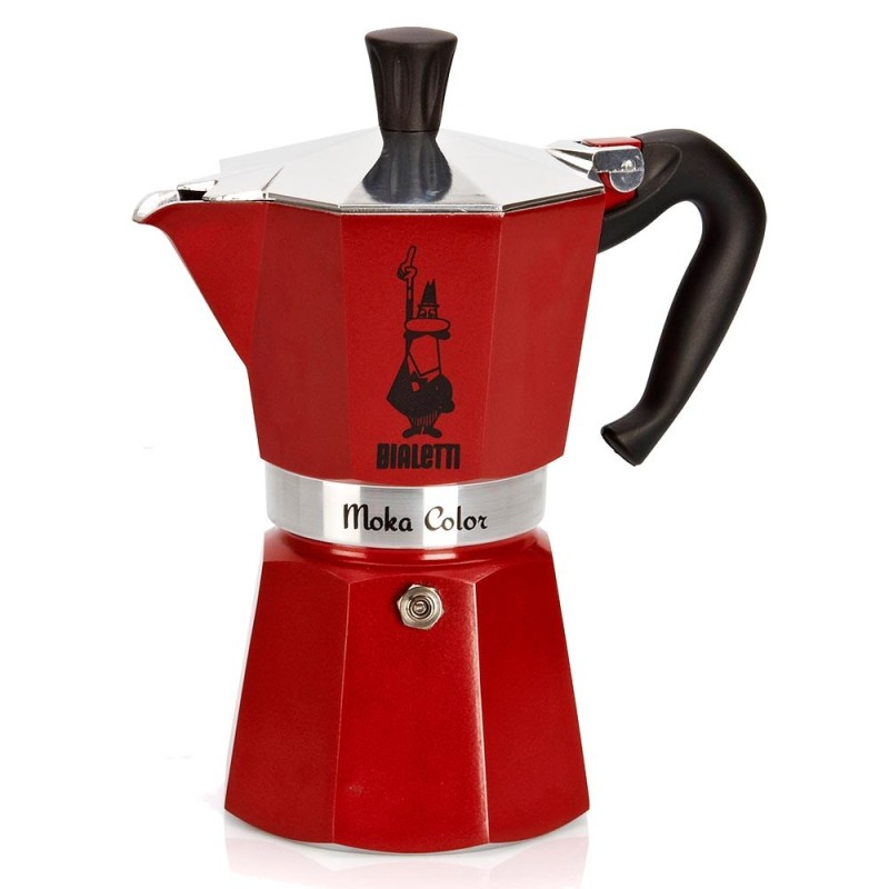 Bialetti Moka Express Moka pot Red Bialetti Moka Express Moka pot Red