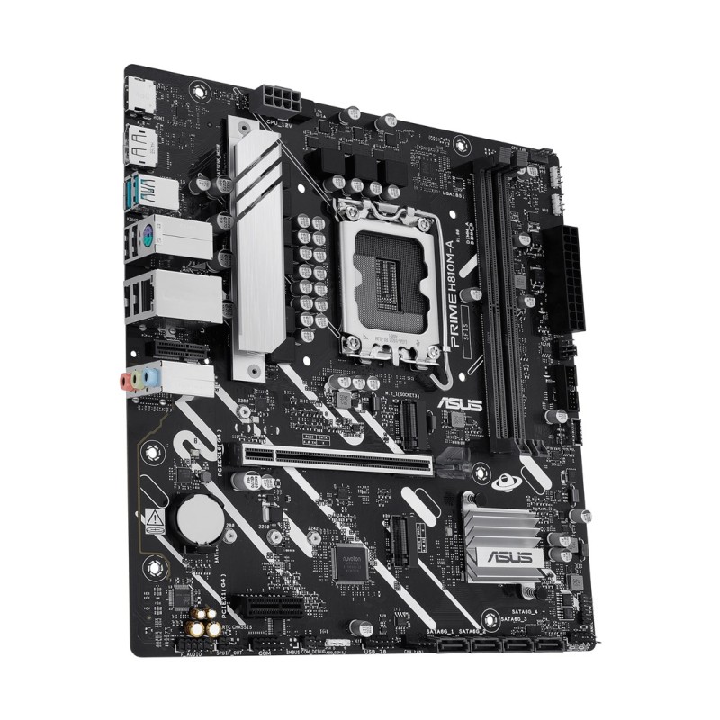 ASUS PRIME H810M-A-CSM Intel H810 LGA 1851 (Socket V1) micro ATX ASUS PRIME H810M-A-CSM Intel H810 LGA 1851 (Socket V1) micro ATX